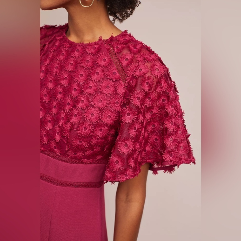 Keepsake Rosabelle Anywhere Mini Dress Raspberry - Picture 4 of 13